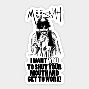 Müsnah - Propaganda Sticker